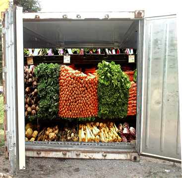 Sample of a filled reefer